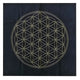 Divination Black and Gold Tarot Tablecloth