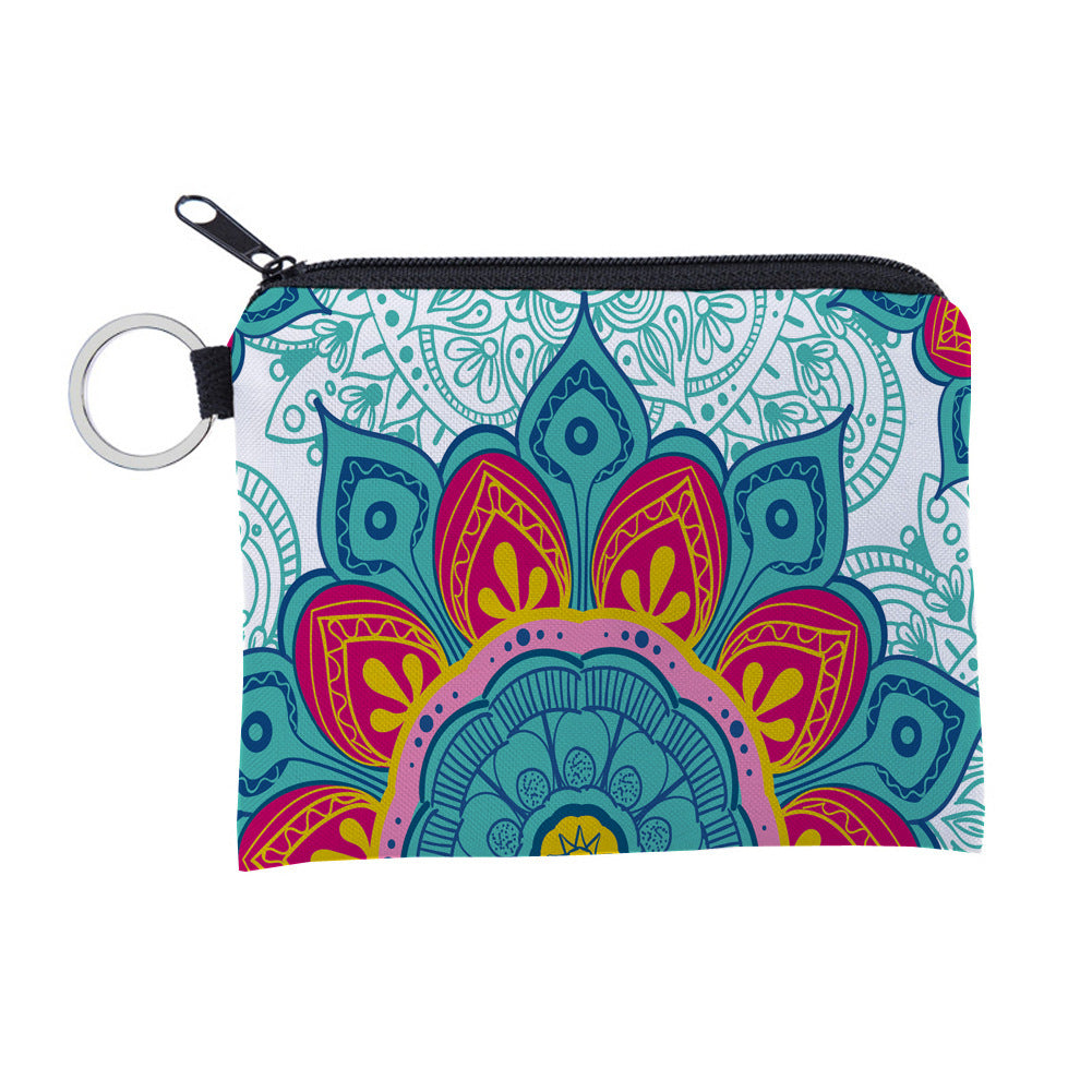 Coin Purse Mandala Pattern (Waterproof)