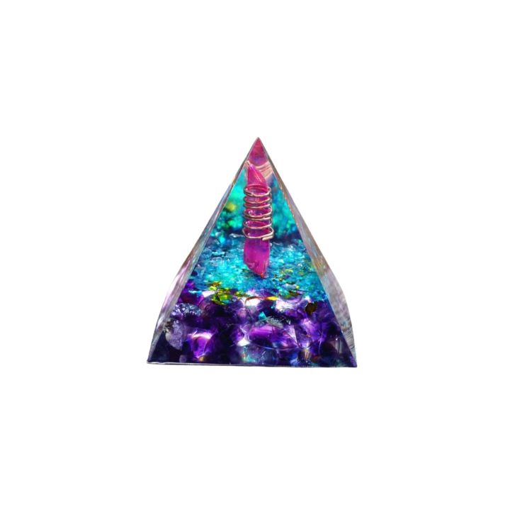 5 cm Crystal Ornamental Pyramid