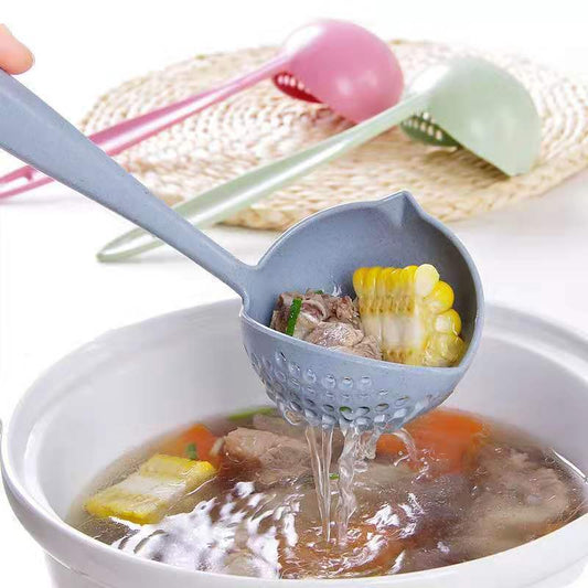 Wheatstraw Soup Ladle / Strainer