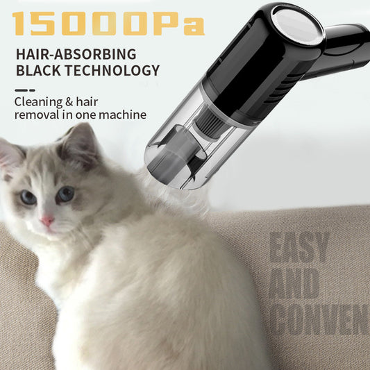 Dry/Wet Small Vacuum Cleaner - Pet Hair, Car, Computer