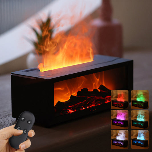 Aromatherapy  Humidifier with Colors and "Flame"