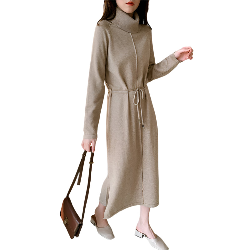 A-line Simple Knit dress