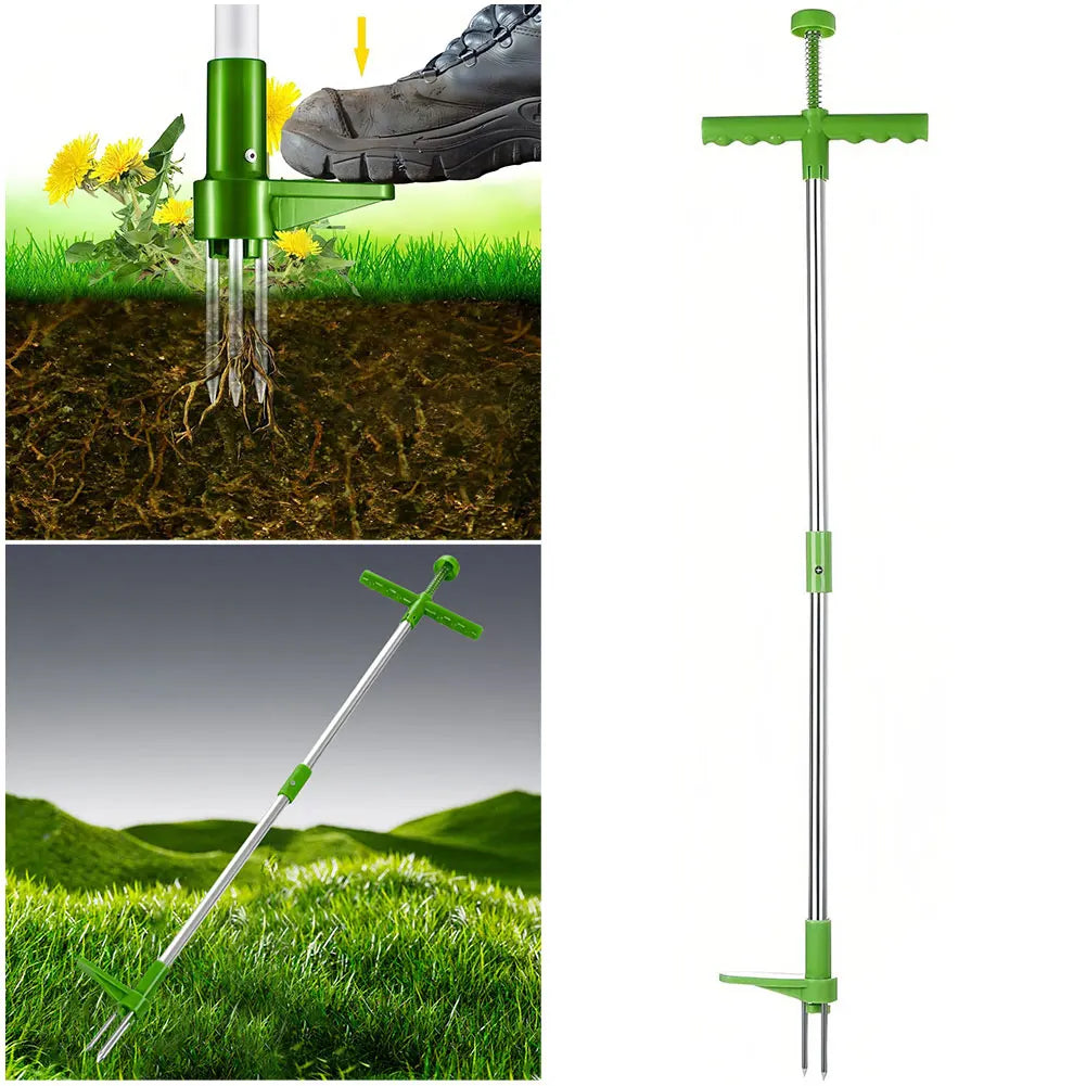 Portable Stand-up Weed Puller