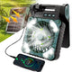 Portable Solar Powered Rechargeable Fan 10400mAh