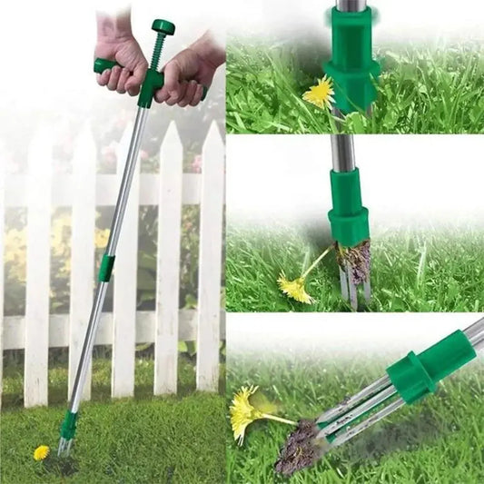 Portable Stand-up Weed Puller