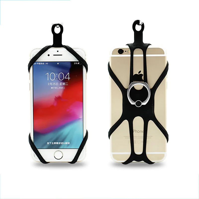 Universal Silicone Cellphone Protector with Lanyard