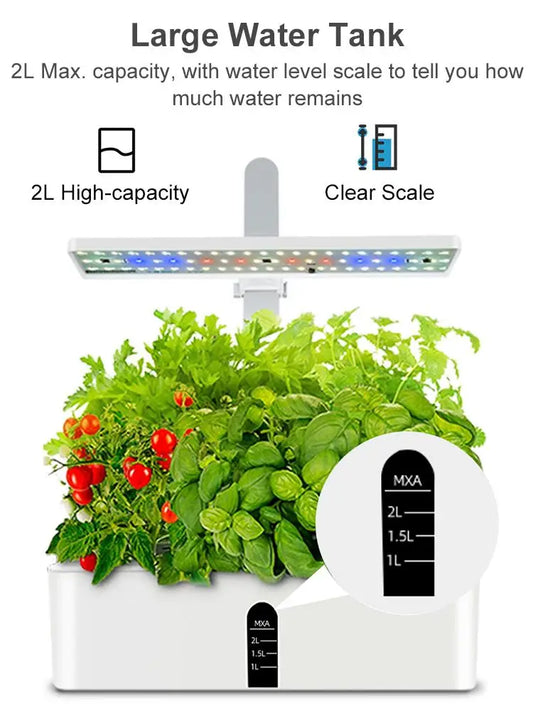 Hydroponic Herb/Veg Grow Kit - 9 Pods