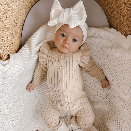 Baby Autumn Knitted Jumpsuit