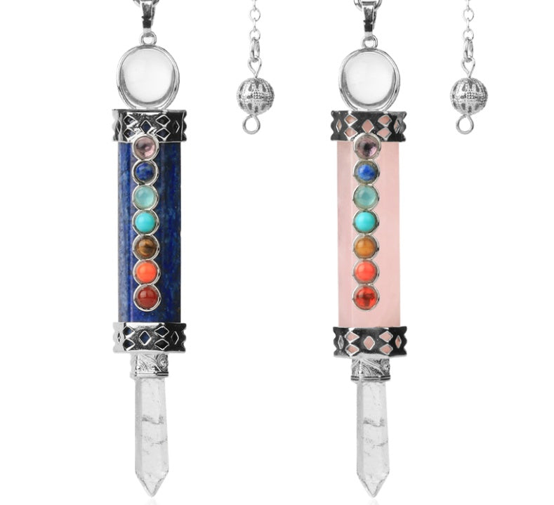 Seven Stone Chakra Pendulum