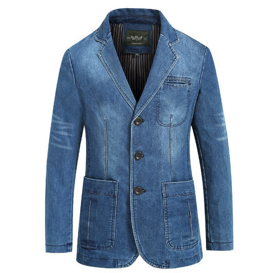 Men's Semi-Tailored Denim Jacket