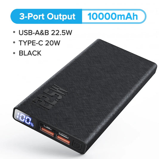 Portable Charger Power Bank Fast Charge 20000mAh 20W